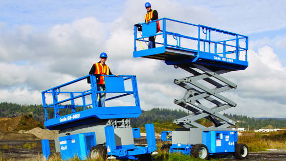 scissor lift rental in Lansing, MI